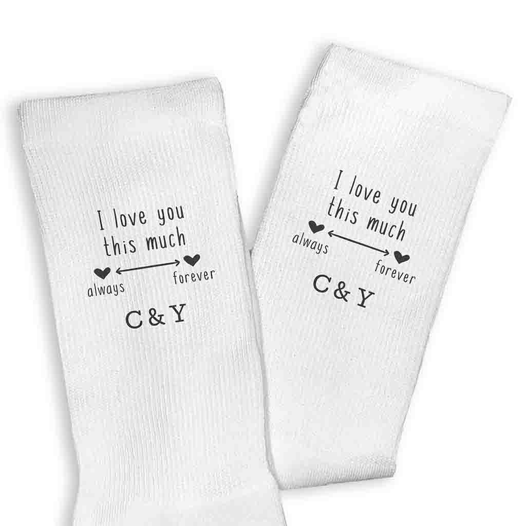 Cotton Socks for a 2nd Wedding Anniversary Gift for Him