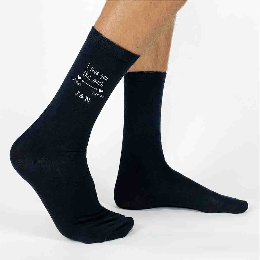 Cotton Socks for a 2nd Wedding Anniversary Gift for Him