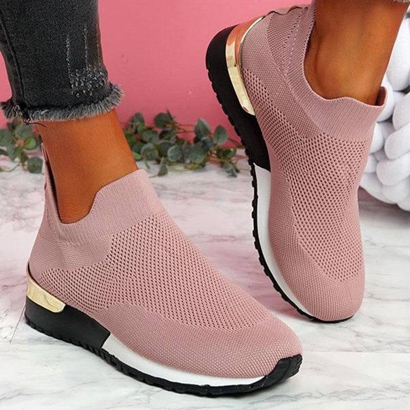 Libiyi Elastic Slip-on Flat Shoes