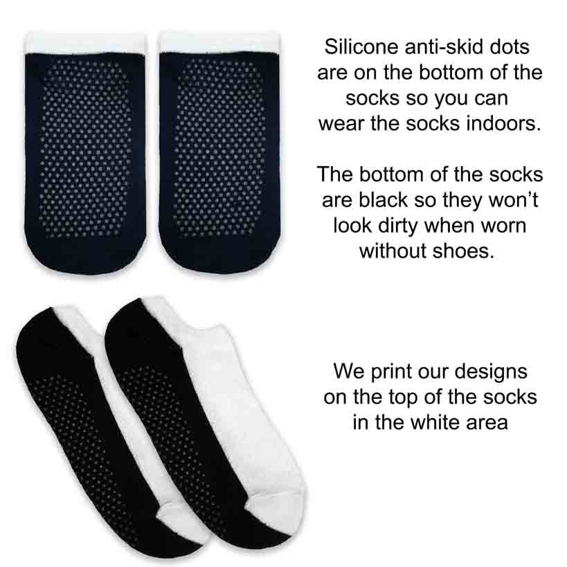 Personalized Knock My Socks Off - No Show Socks