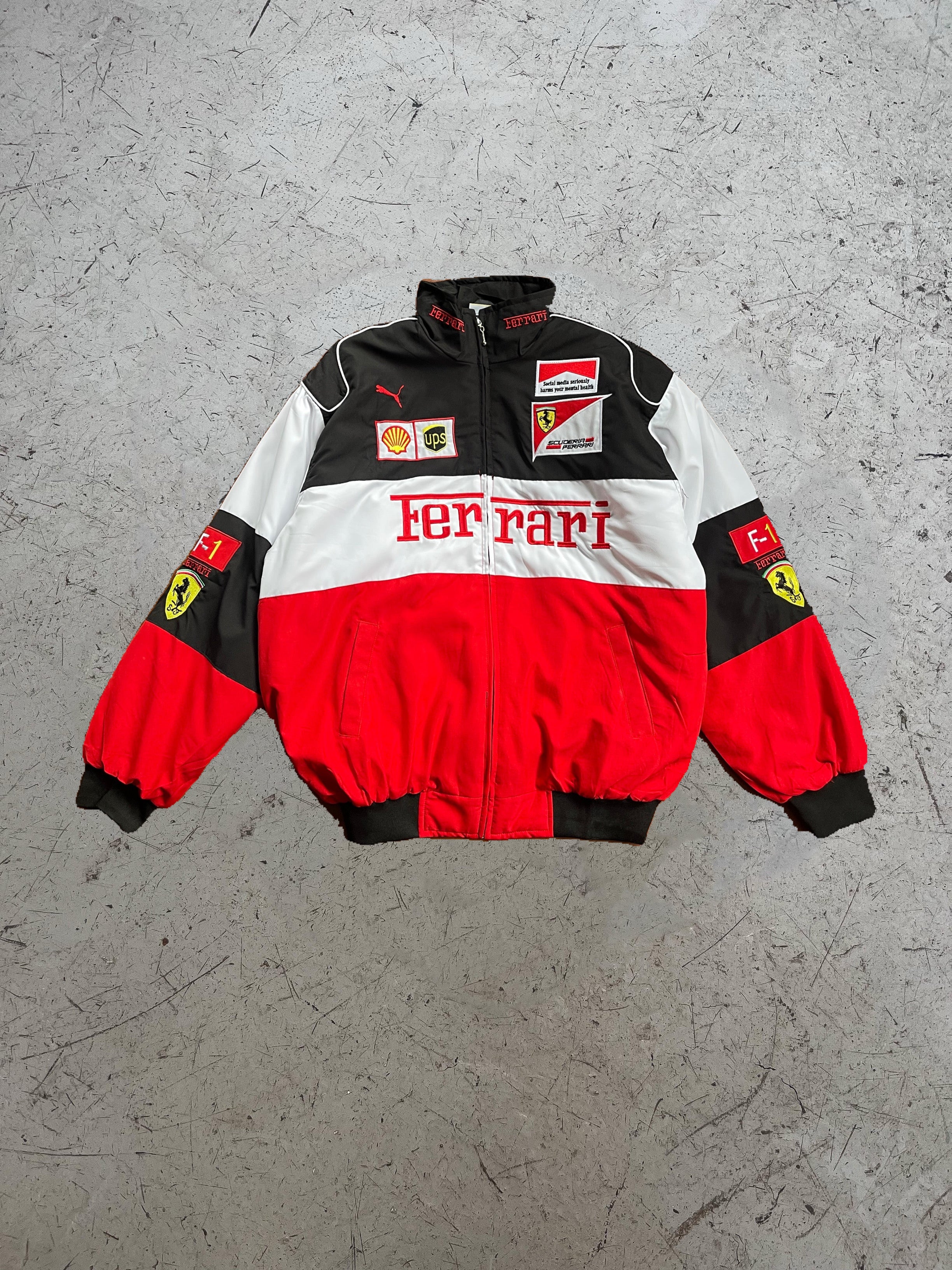 Racing Black & Red Jacket