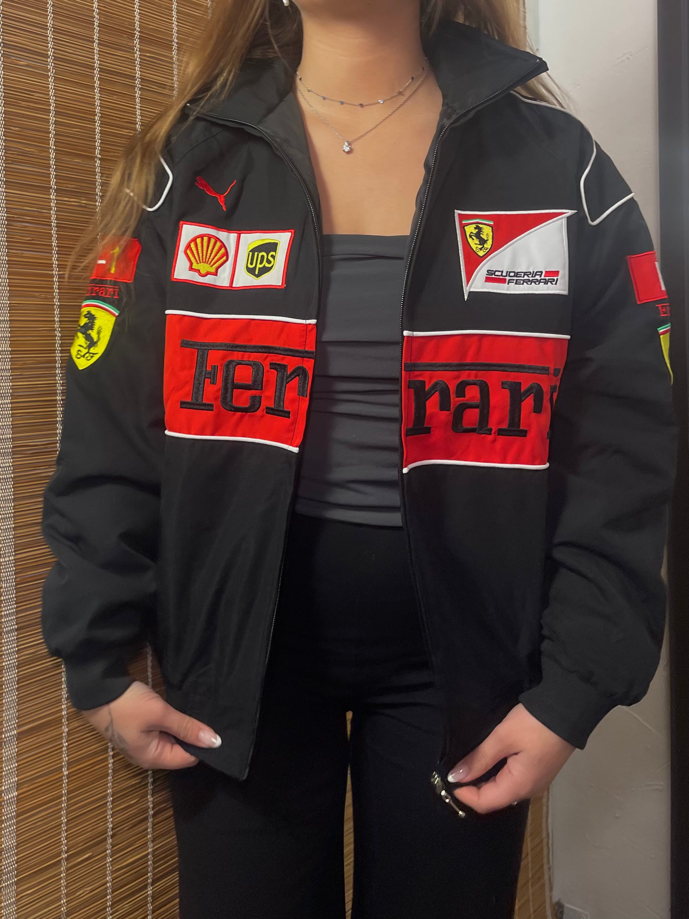 Racing Black Jacket