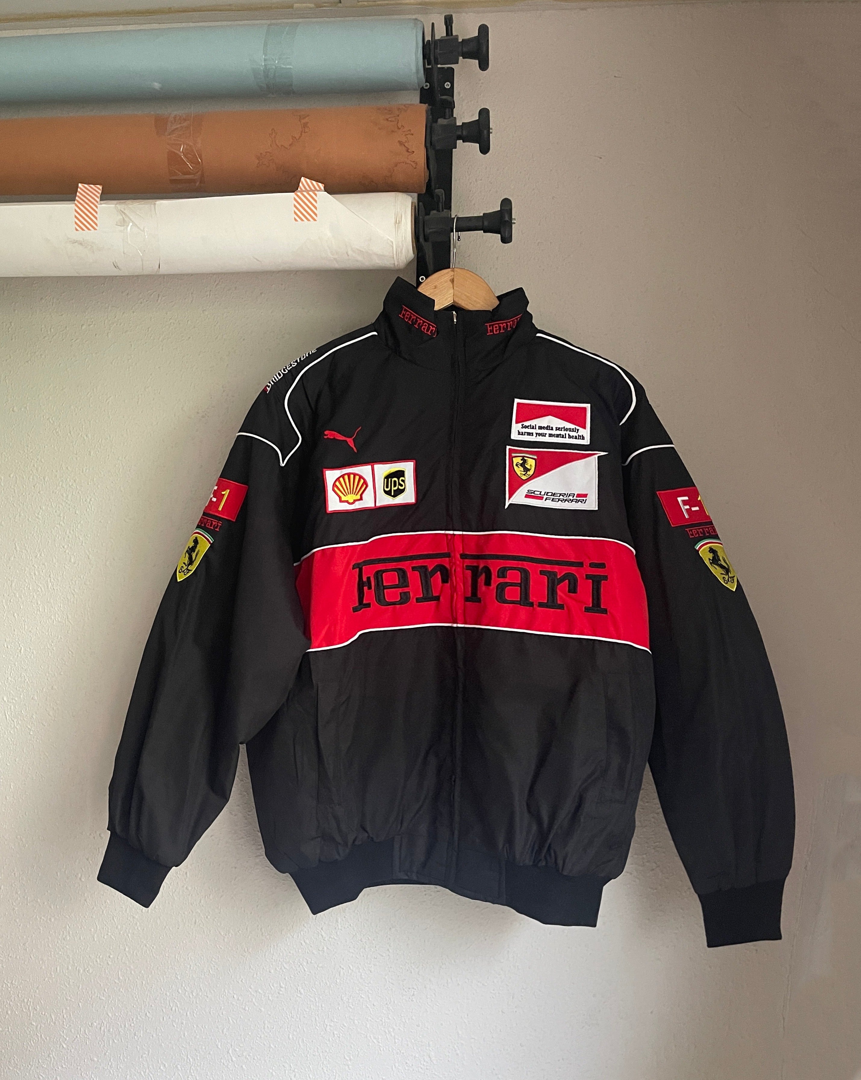 Racing Black Jacket