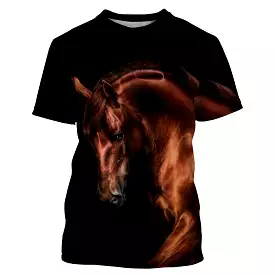 T-shirt Cheval, Cadeau Original équitation, Chevaux Passion - CT24082221