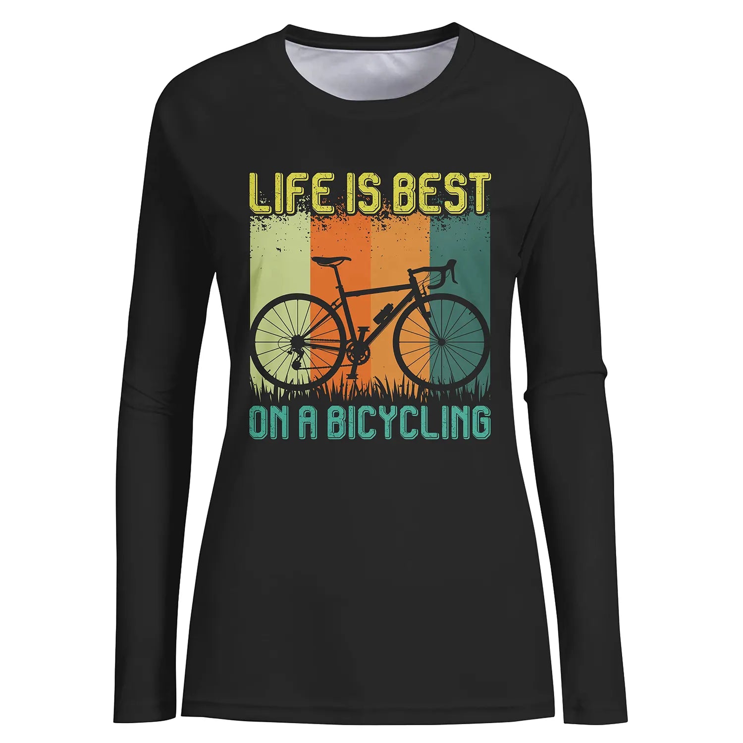 T-shirt Cyclisme La Vie Est Meilleure  Vélo - CT01022430