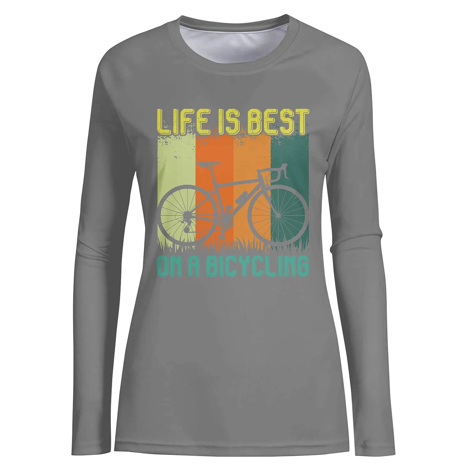 T-shirt Cyclisme La Vie Est Meilleure  Vélo - CT01022430