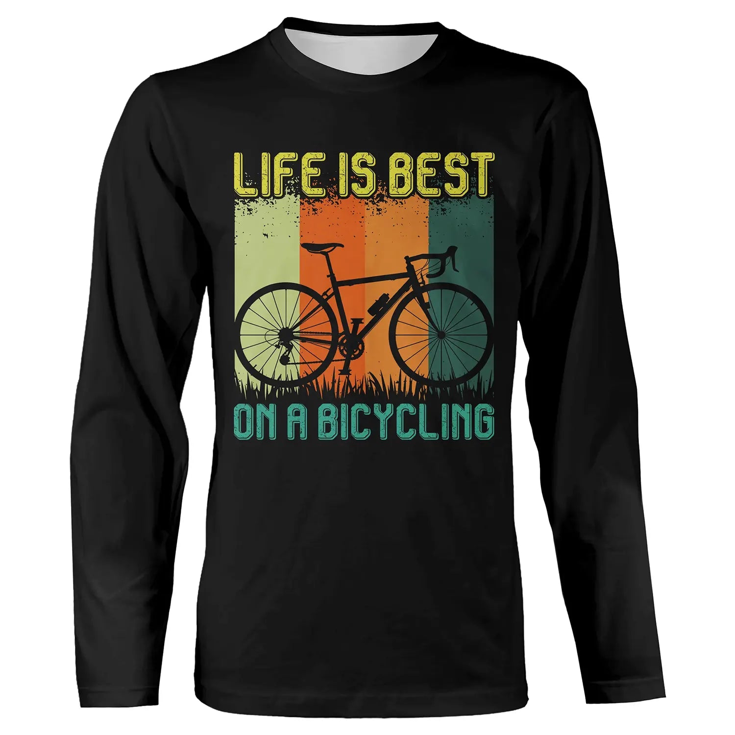 T-shirt Cyclisme La Vie Est Meilleure  Vélo - CT01022430