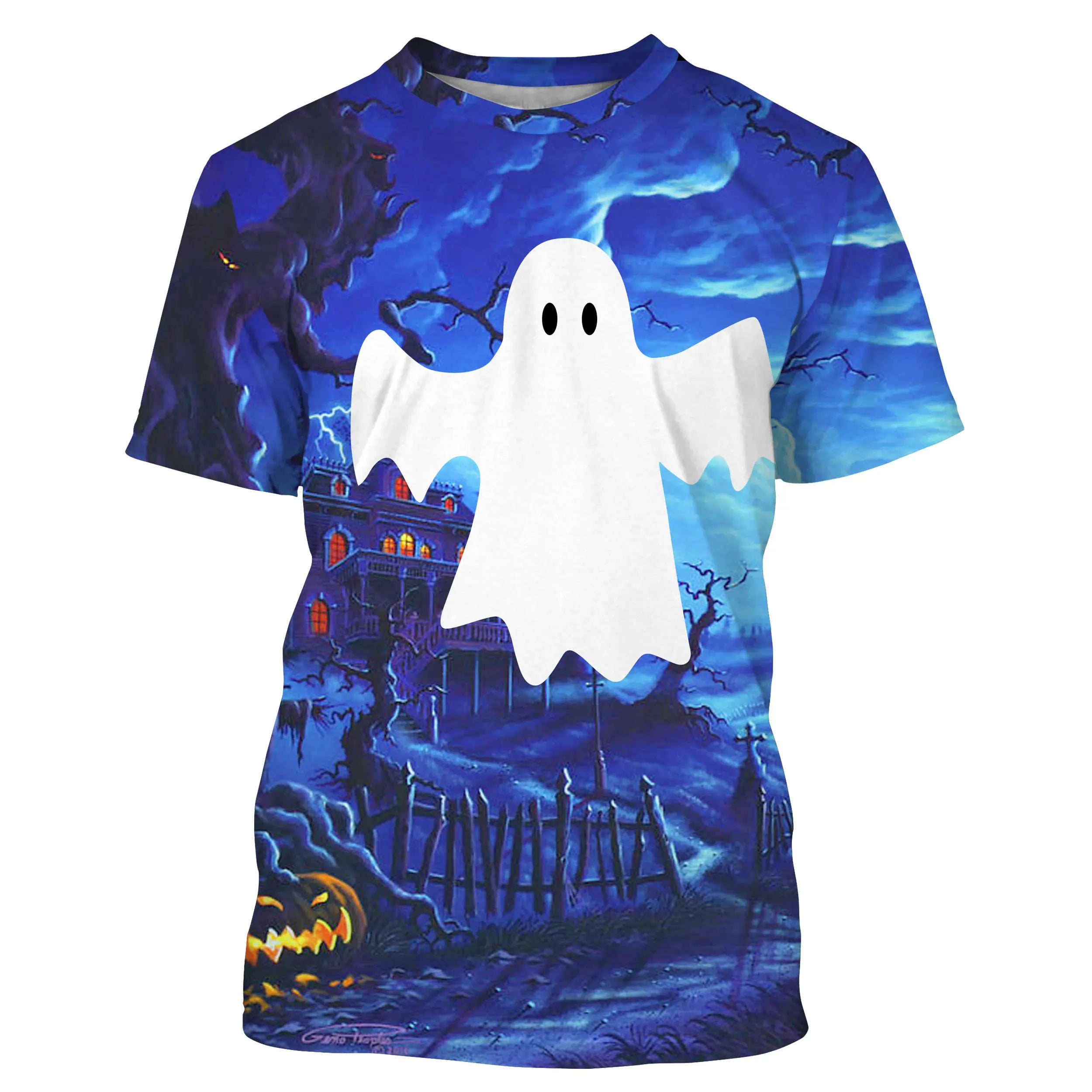 T-shirt Homme Femme Halloween - CT26082228