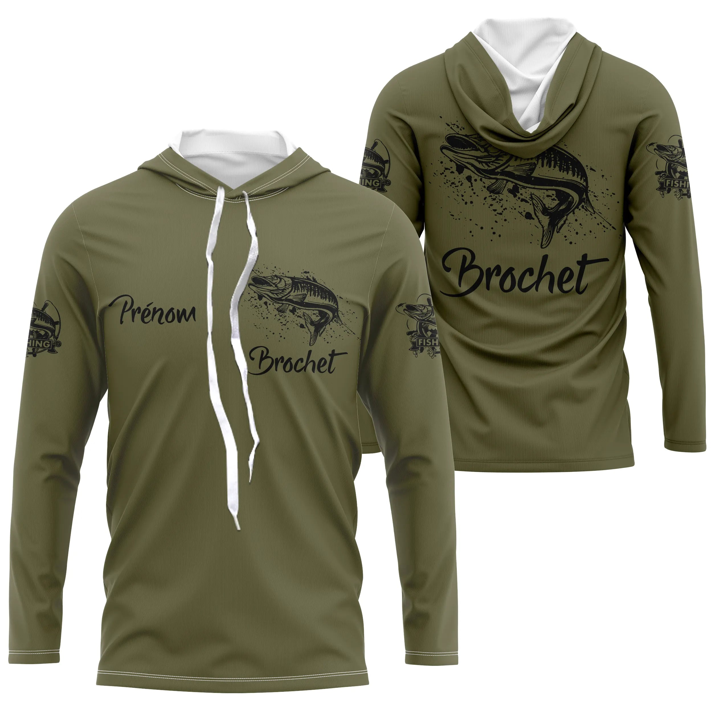 T-shirt Pêche Du Brochet, Cadeau Original Pêcheur, Vêtement Personnalisé Pour La Pêche - CT21122228