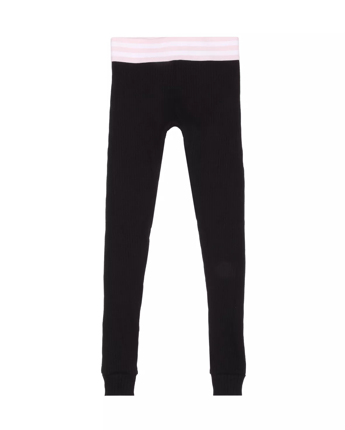 TGC Black Skinny Rib Leggings